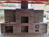 Комплекс барбекю из ригельного кирпича Скрябин Керамикс — фото 16