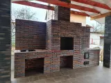 Комплекс барбекю из ригельного кирпича Скрябин Керамикс — фото 11