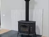 Чугунная печь-камин Kratki Koza K9 с порталом из керамогранита, фото 3