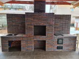 Комплекс барбекю из ригельного кирпича Скрябин Керамикс — фото 23