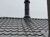 Угловой камин уникальной конструкции из кирпича Terca