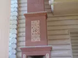 Классический камин с открытой топкой, украшенный изразцовыми вставками, фото 5