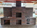 Комплекс барбекю из ригельного кирпича Скрябин Керамикс — фото 24