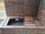 Комплекс барбекю из ригельного кирпича Скрябин Керамикс — фото 15