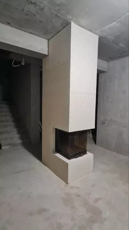 Теплоизоляционные камины под дальнейшую отделку