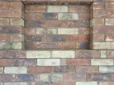 Угловой камин уникальной конструкции из кирпича Terca