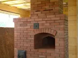 Русская печь с подтопком из кирпича Боровичи