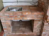Классический комплекс барбекю из старинного царского кирпича 19 века — фото 3