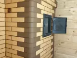 Традиционная банная печь‐каменка из кирпича Лотос и Шоколад